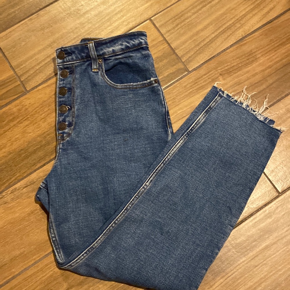A&F Curve Love Mom High Rise